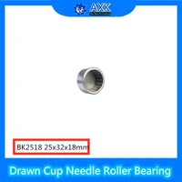 bk2518 needle bearings 253218 mm 5 pc drawn cup needle roller bearing bk253218 caged closed one end