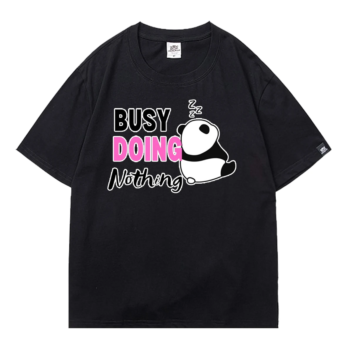 

2021 Maybe Later Girl Boys Daily Clothes Tops Student Teens Casual Harajuku Oversize T-Shirt Cute Anime Kids Summer T Shirt