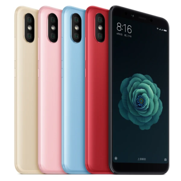 Najtaniej Wersja Globalna Xiaomi Mi A2/6X Smartphone 6GB + 128GB Snapdragon 660 Telefon Komórkowy 20MP Szybkie ładowanie 18W 3010mAh 4G Telefon Komórkowy