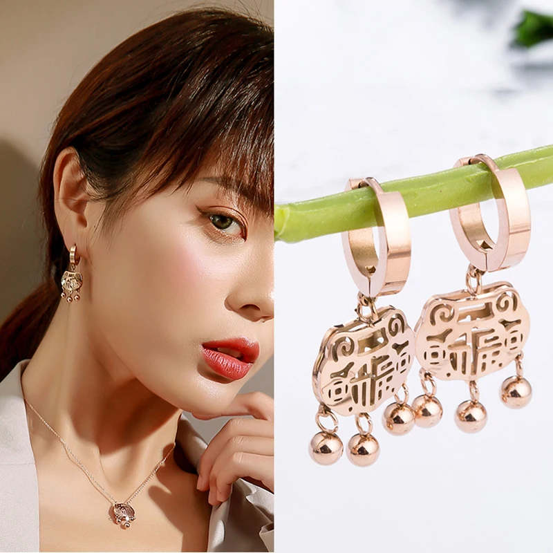 Корейские серьги 2019 с кисточками для женщин ювелирные изделия розовое золото