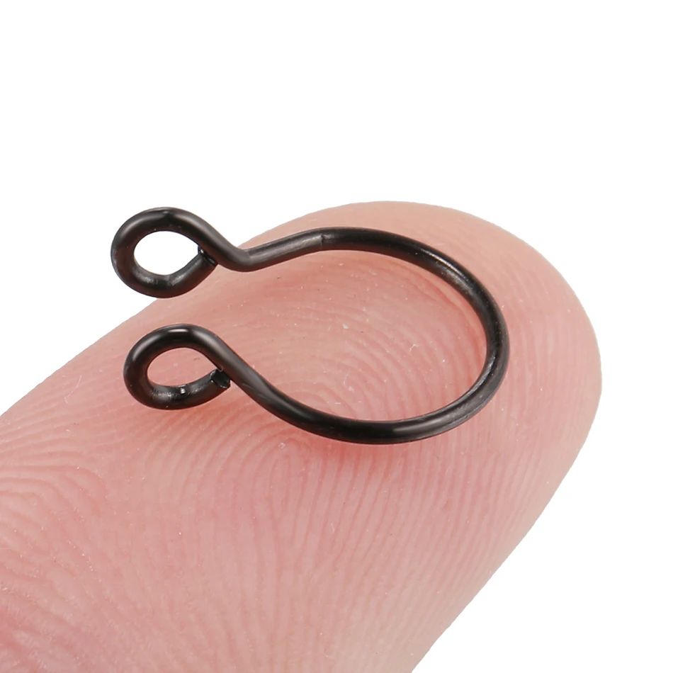 1 шт. сталь 20 г изящный искусственный нос кольца поддельные филигранные обруч