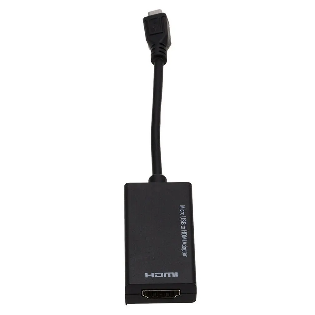 

TV Cable Adapter MHL Micro USB to HDMI-compatibility 1080P HD NFC for Android Phones Tablet Adapter Audio&video ONLENY Single