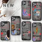 Чехол для телефона с надписью You are my person, для iphone 12 11 8 7 plus mini x xs xr pro max, матовый прозрачный чехол