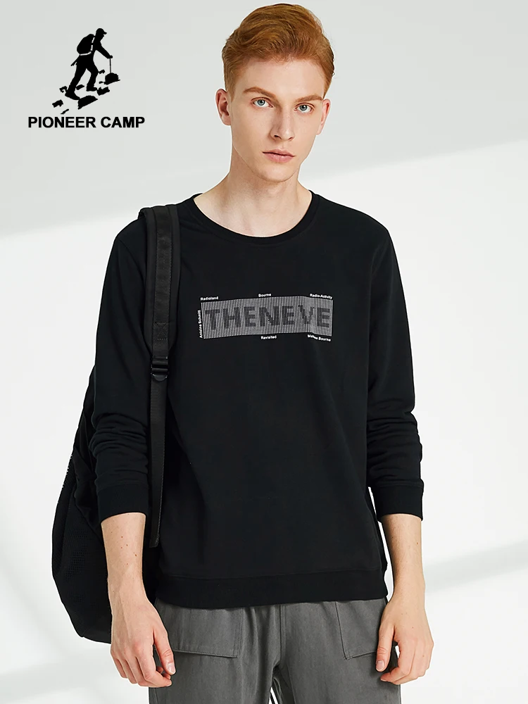 Pioneer Camp модная уличная толстовка мужская 2019 новая хлопковая черная без шляпы