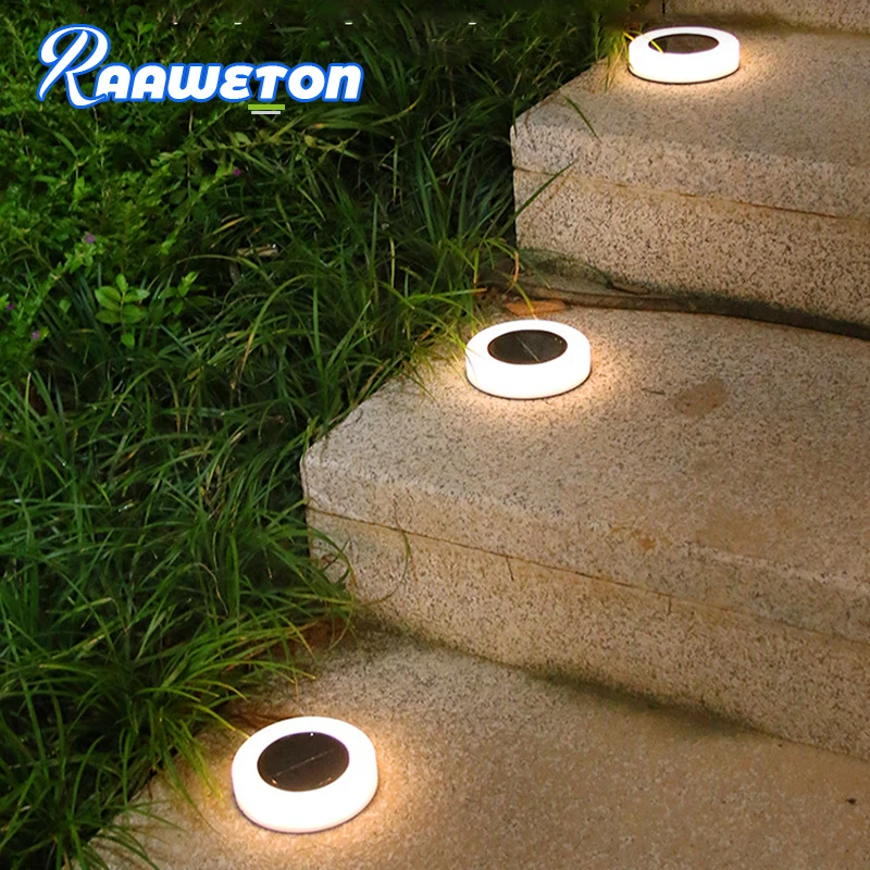 Solar 10 LED Lawn Garden Night Light Solar Buried Light Garden Passage Floor Underground Stair Decorative Light LED Solar Light