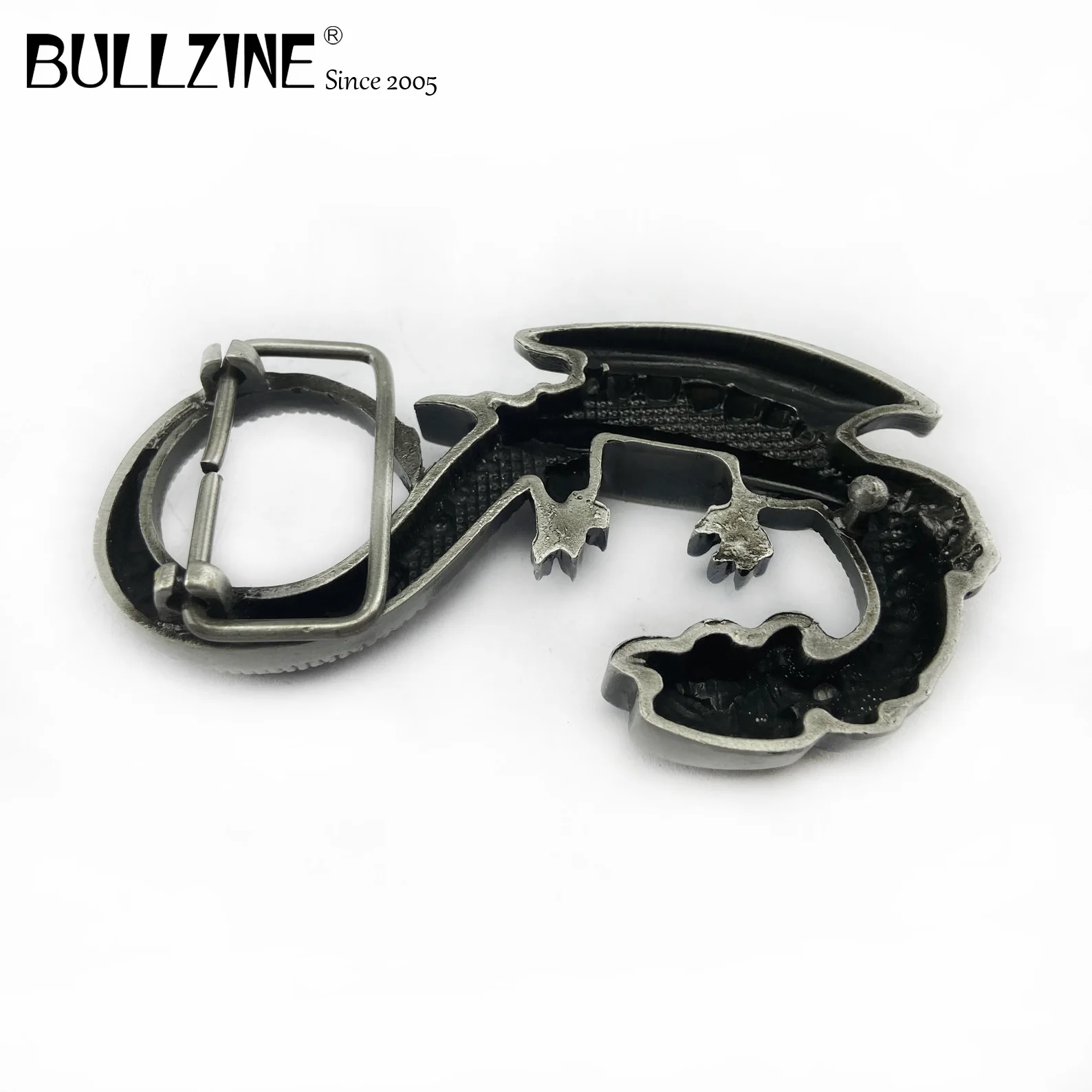 В Bullzine Дракон пряжка на ремешке с pewer отделка FP-02855 подходит для детей возраст от 4