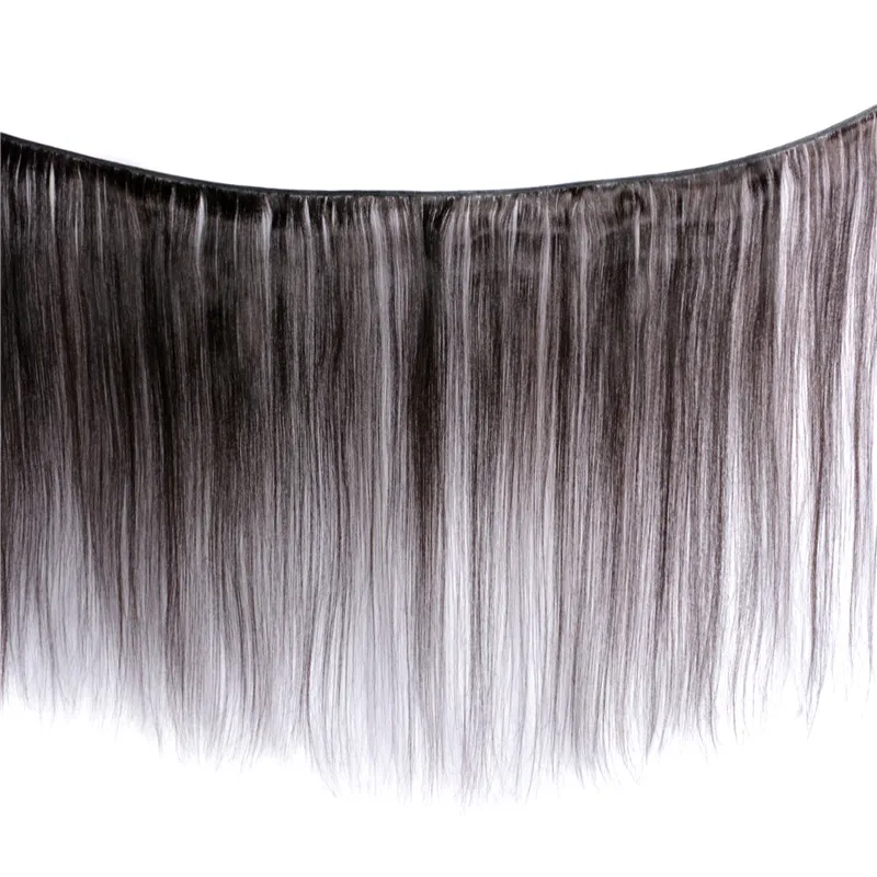 Современное шоу 3 пучка перуанские прямые волосы предварительно выщипанные