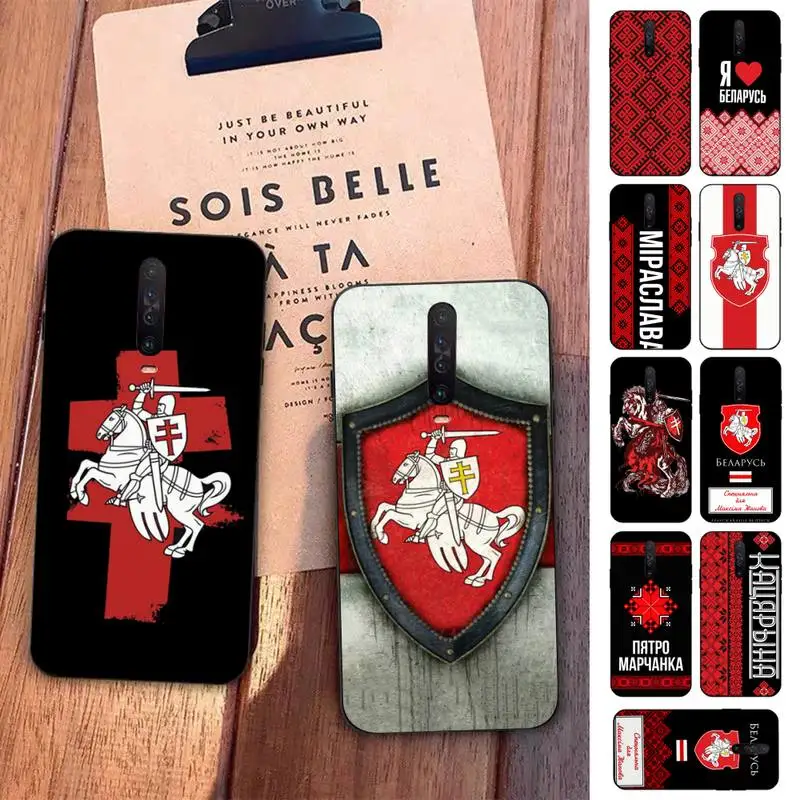 

FHNBLJ Belarus flag Phone Case for Redmi 5 6 7 8 9 A X pro plus K20 S2 K30 pro Go