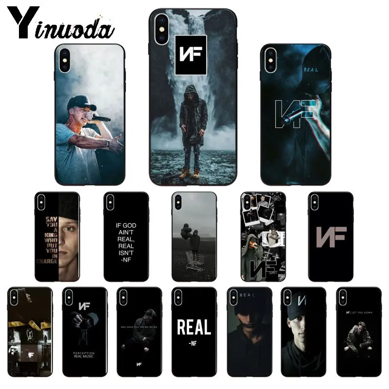 Yinuoda Нат феерштейн NF ТПУ Мягкий силиконовый чехол для телефона Apple iPhone 8 7 6 6S Plus X XS