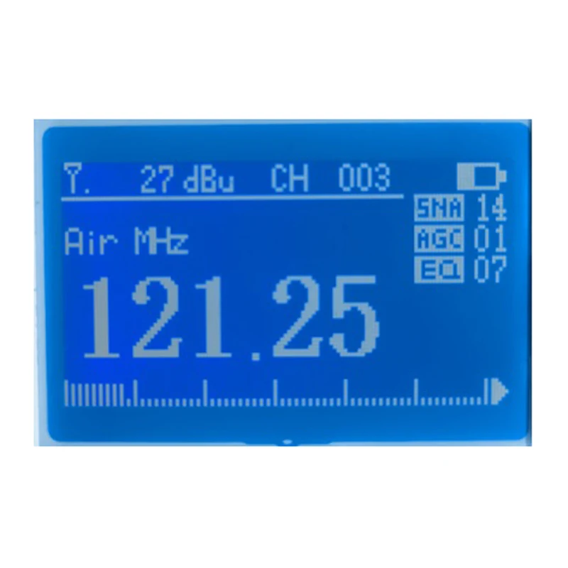 Цифровой радиоприемник SSB с Bluetooth Полнодиапазонный приемник авиации модуль CW FM AM
