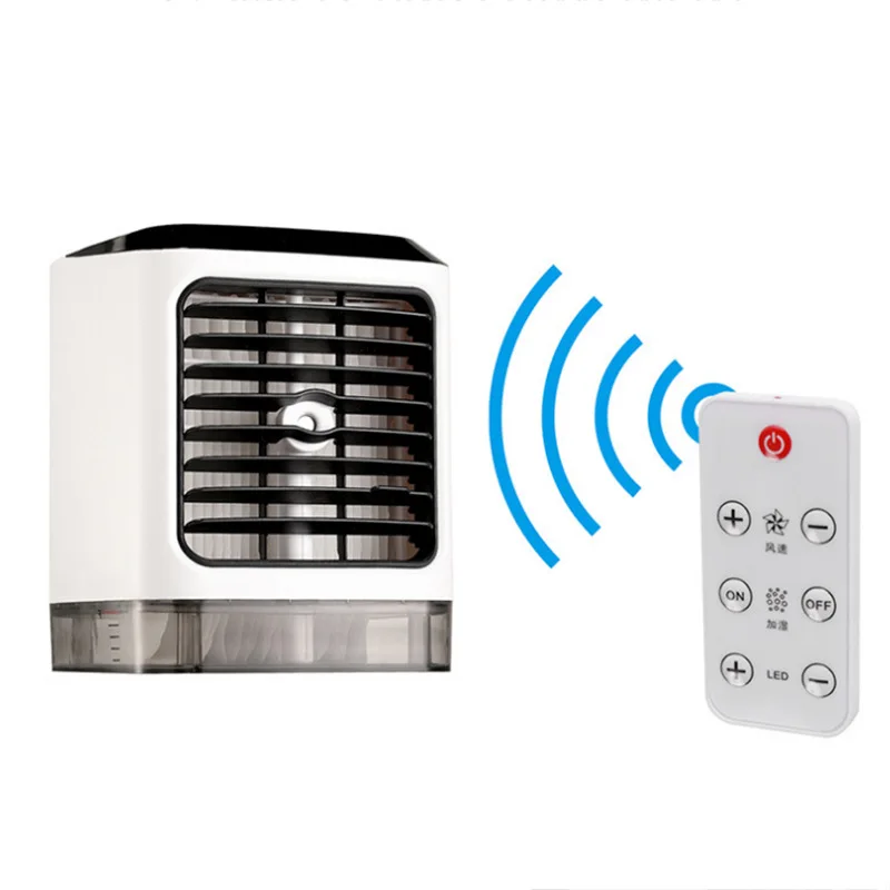 

Air Conditioner Air Cooler Mini Fan Portable Airconditioner For Room Home Air Cooling Desktop Usb Charging Air Conditioning Fan