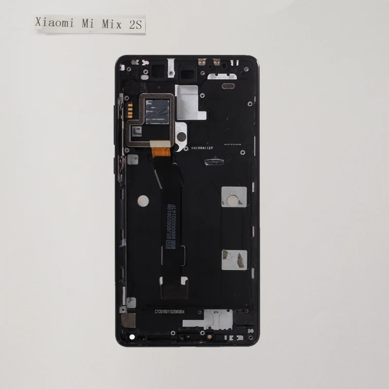 For Xiaomi Mi Mix 2S LCD Screen Display+Touch Digitizer Sensor Assembly Replacement With Frame | Мобильные телефоны и