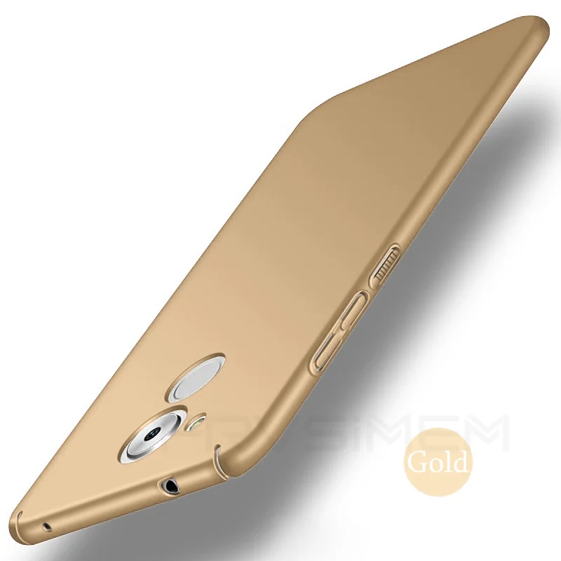 Золотой Чехол из твердого поликарбоната для huawei Honor 6C Pro 6A 6X7X8 Lite 9 10 10i 20 Pro 9X8 S 8X 8A 8C 7A 7C фотоаппаратов моментальной печати 7S чехол для всего тела матовый чехол для телефона чехол s - Цвет: Золотой