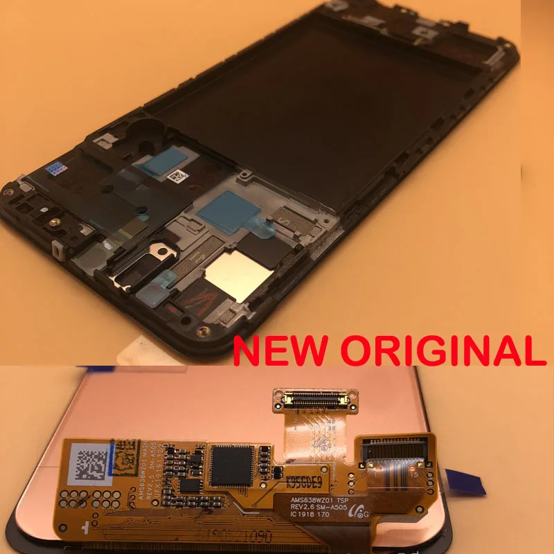 ЖК дисплей для Samsung Galaxy A50 SM A505FN/DS A505F/DS A505 сенсорный экран с дигитайзером в сборе