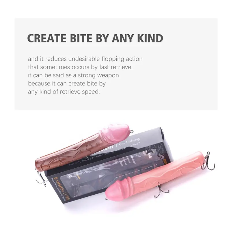 150 мм 43 г приманка для пениса топвотер кренкбейт рыболовные приманки подарок