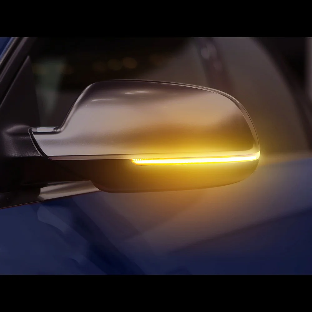

2 pieces for Audi A6 C7 RS6 line Dynamic Blinker Side Mirror Light LED Turn Signal Light 2013 2014 2015 Car Styling