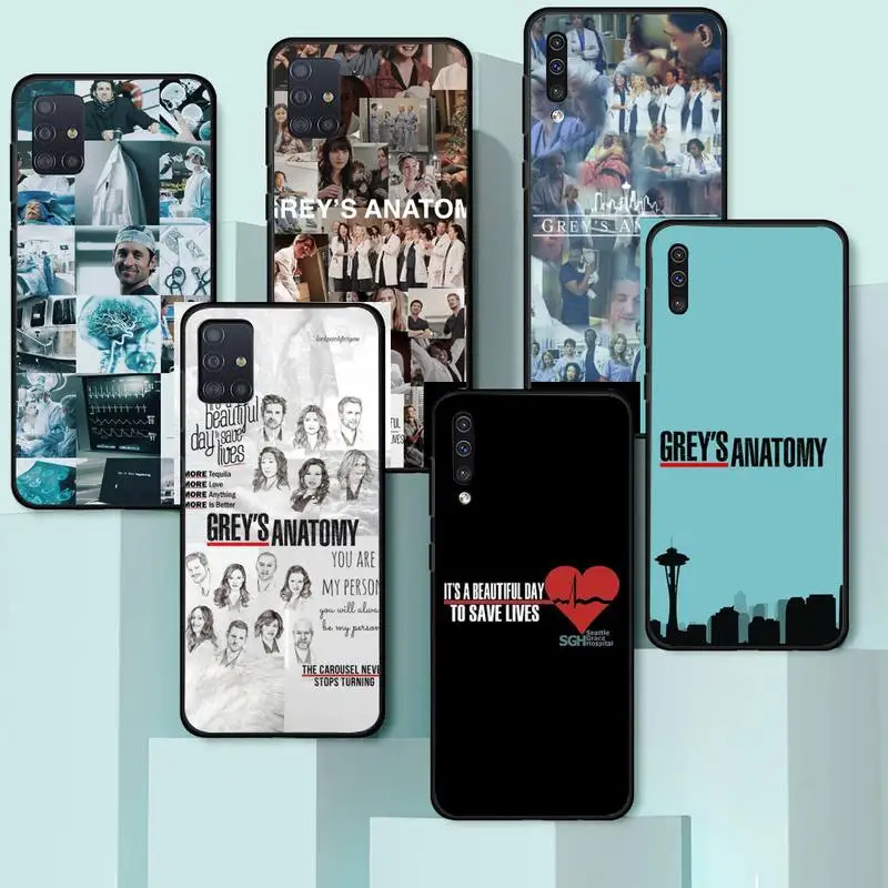

Greys Anatomy Nurse doctor American TV Phone Case For Samsung galaxy A S note 10 7 8 9 20 30 31 40 50 51 70 71 21 s ultra plus
