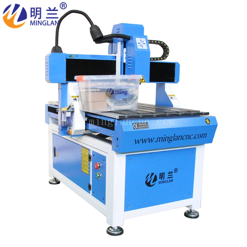 Small 6090 CNC Machine One Spindle With Vacuum Table enlarge