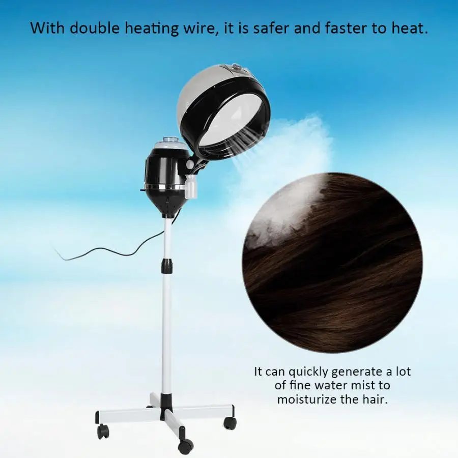 Вапоризатор для волос с капюшоном устройство ухода за волосами отпариватель