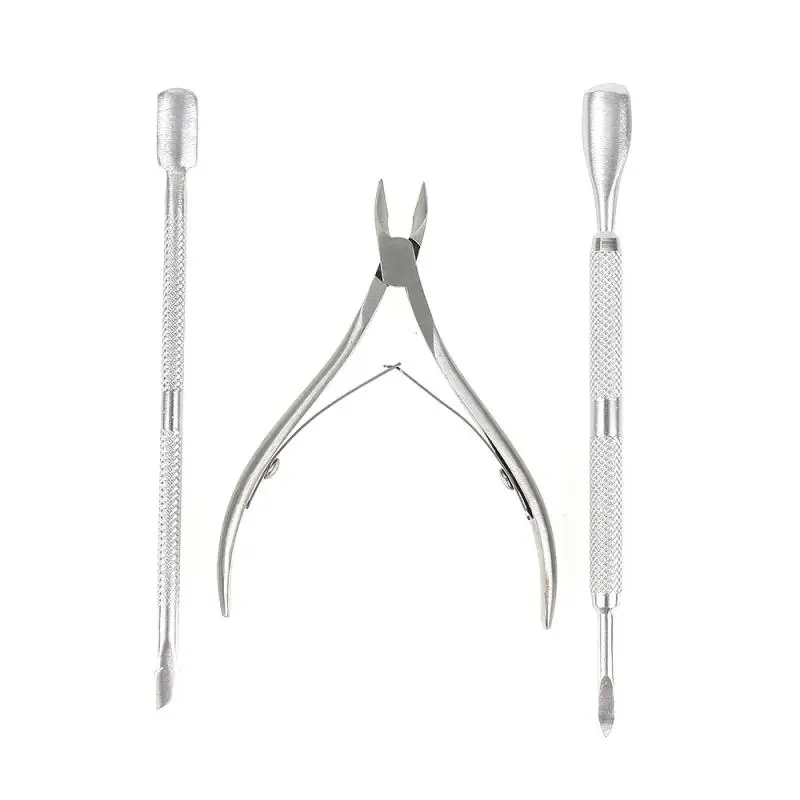 3 шт. набор инструментов для маникюра нержавеющая сталь | Красота и здоровье