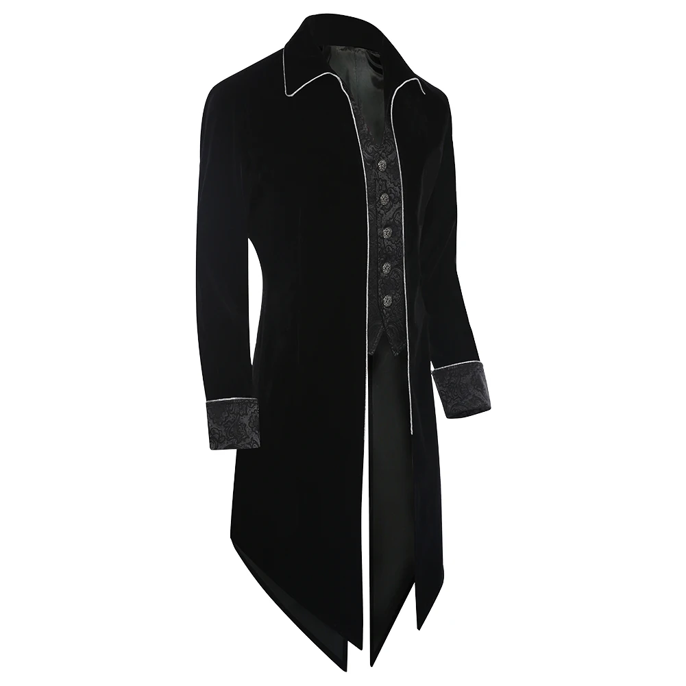 Костюмы на Хэллоуин готические куртки в стиле стимпанк платье средневековой Warlock