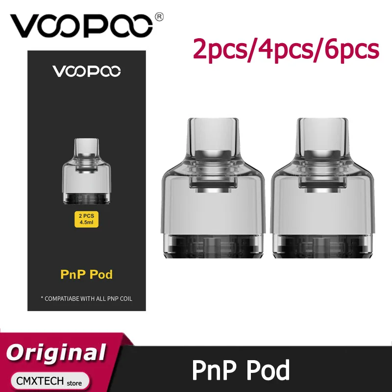 Картридж VOOPOO PnP с баком 4 5 мл для Drag X S DRAG MINI 2 шт.-6 шт. | Электроника