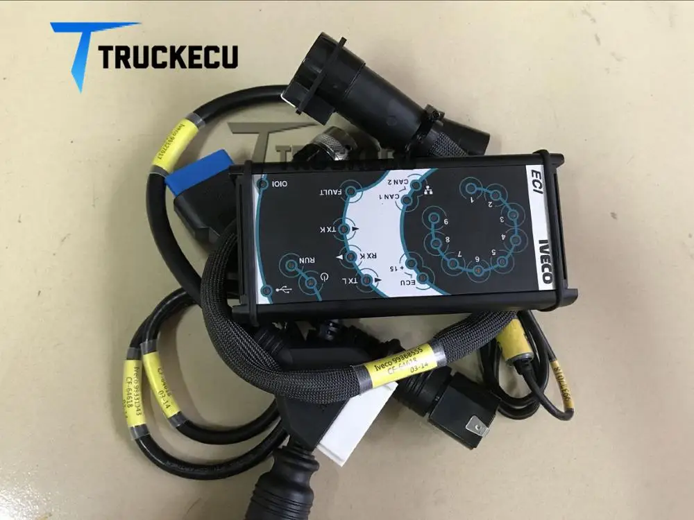 Диагностический сканер Thoughbook CF19 для ноутбука и грузовика IVECO ELTRAC EASY 13 1 IVECO|Кабели
