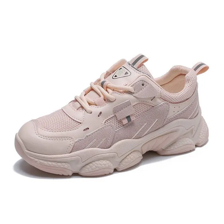 

Женские кроссовки для бега и студентов, черные кроссовки на платформе, повседневные, для осени, 2021