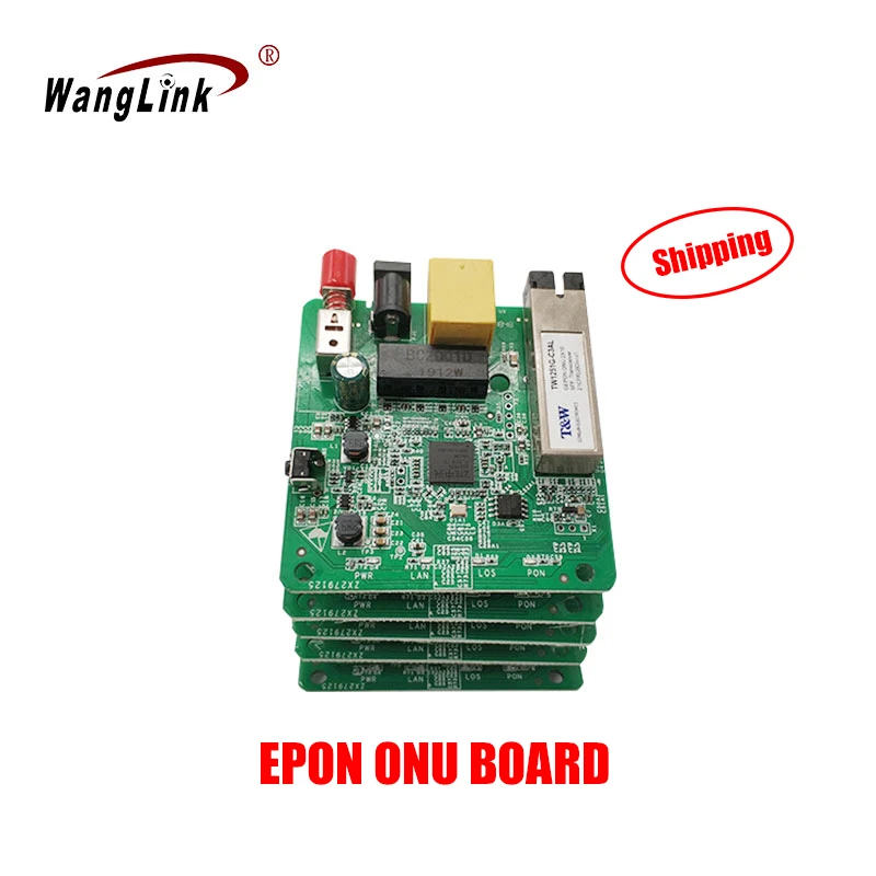 Плата PCB Wanglink EPON ONU Gigabit 1 порт набор микросхем для ZTE FTTH терминал