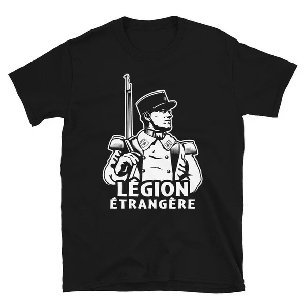 

Legion Etrangere Paratrooper French Foreign Regiment Legio Patria Nostra T-Shirt