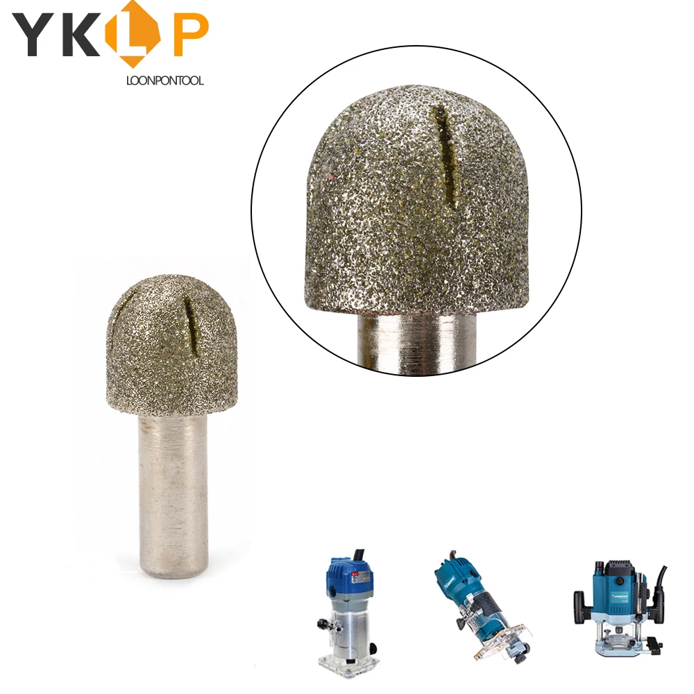 46 гранит Алмазное покрытие маршрутизатор бит профиль колеса для мрамора гранита
