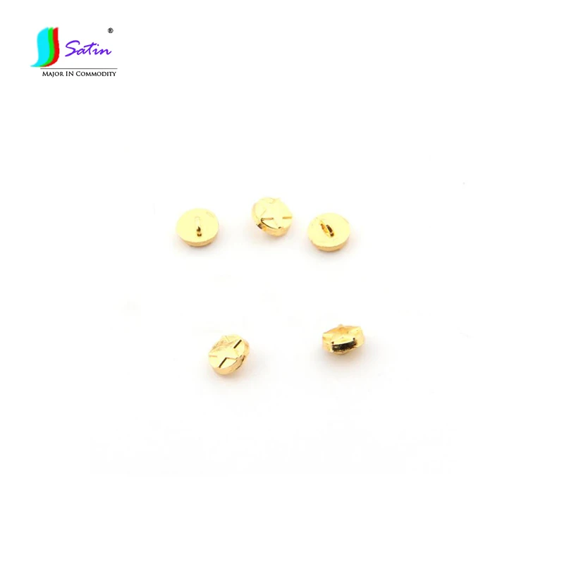 5 мм Мини пентаграмма ножная кнопка для куклы одежда платье аксессуары Золото