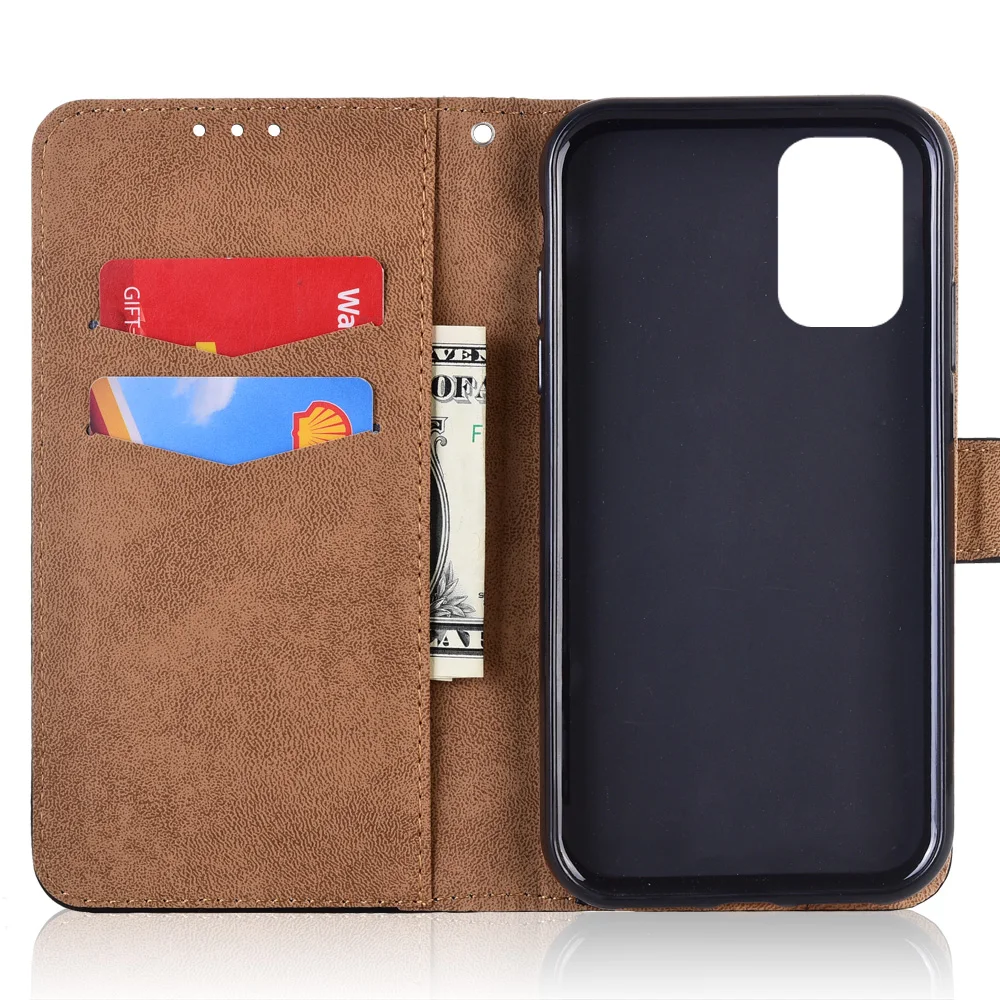 Кожаный чехол для Xiaomi Redmi Note 10T 9T 8T 10 9 8 2021 Pro 10S 9S Max чехол-книжка с бумажником 9A 9AT 9C NFC