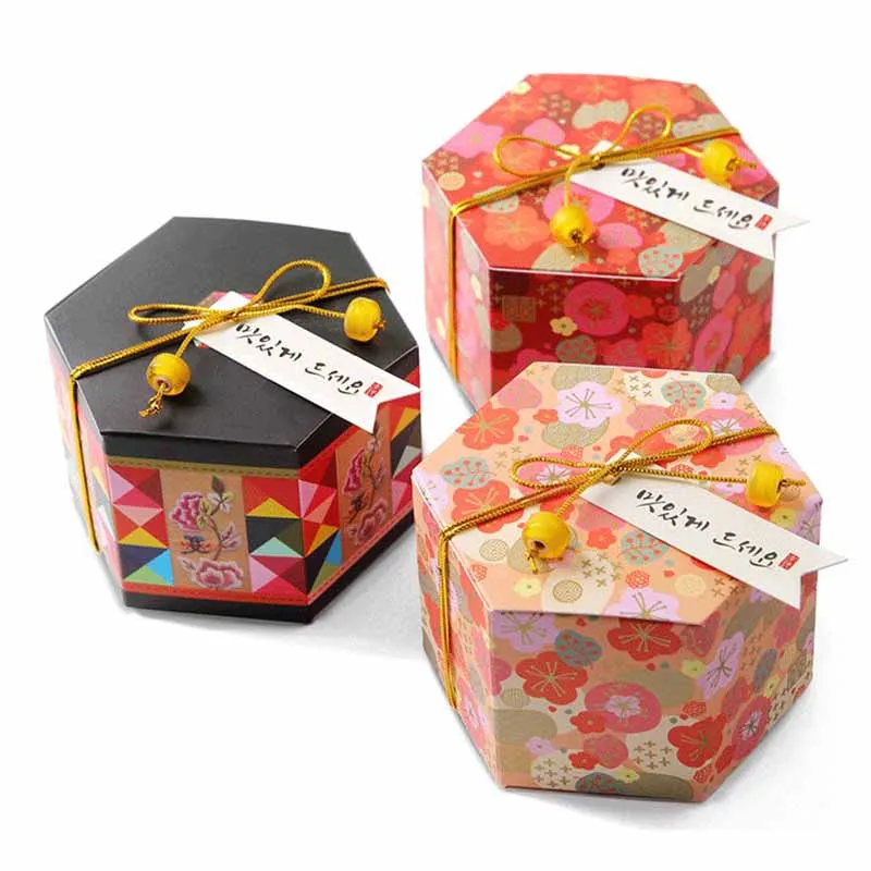 Sweet Cake Gift Box Packaging Bag Baby Shower Birthday Party Favor Christmas Wedding Decor
