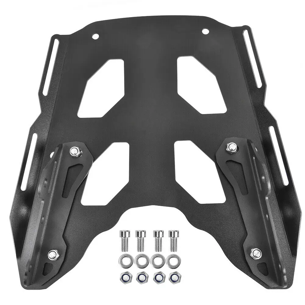 

Motorcycle Aluminum Black Rear Carrier Luggage Rack Cargo Shelf Top Case For Kawasaki KLE650 Versys 650 2016-2021 2020 2019