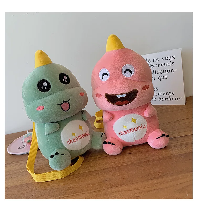 Горячая динозавр Плюшевый Рюкзак Kawaii Динозавр мир плюшевые животные сумка на плечо милые дети портмоне плюшевые игрушки подарок на год