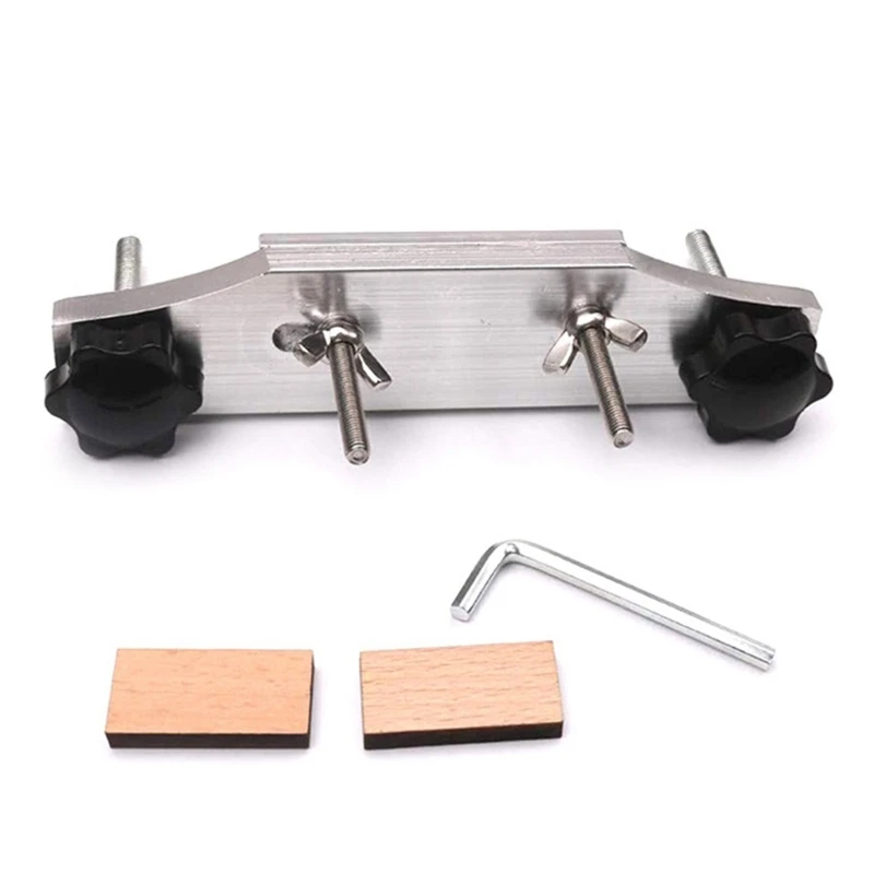 

Metal Guitar Bridge Clamp Stainless Steel Guitar Bridge Bonding Tool for Luthiers Guitar Accessories