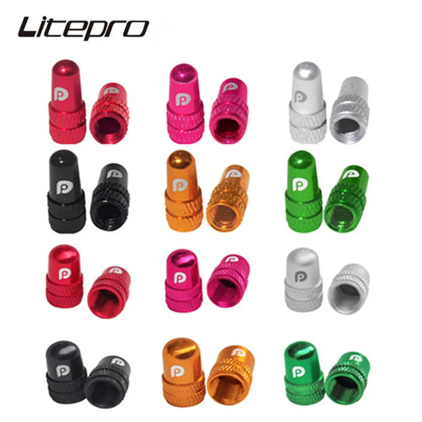 

Litepro 4 шт. крышка клапана для горного и шоссейного велосипеда