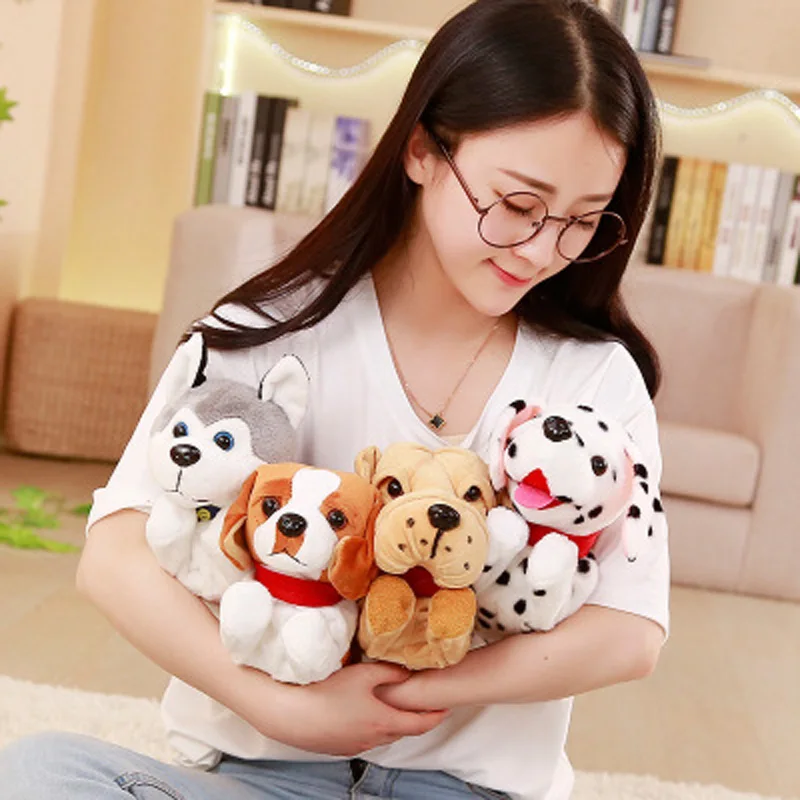 Милый детский контроль звука умный робот собака Электронная Танцующая Собака