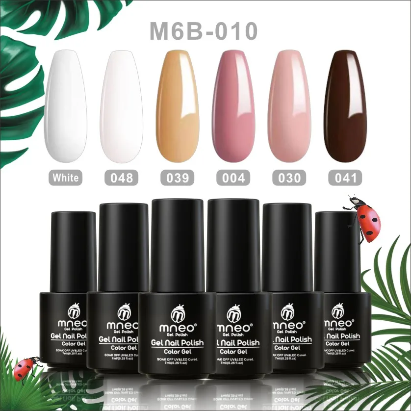 

Nail UV Art Polish Gel Set Pink White Brown Colors Gel Manicure Accessories Semi Permanent Varnish Supplies for Professionals
