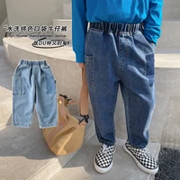 new arrive baby spring autumn jeans pants for boys children kids trousers clothing teenagers gift home outdoor high quality