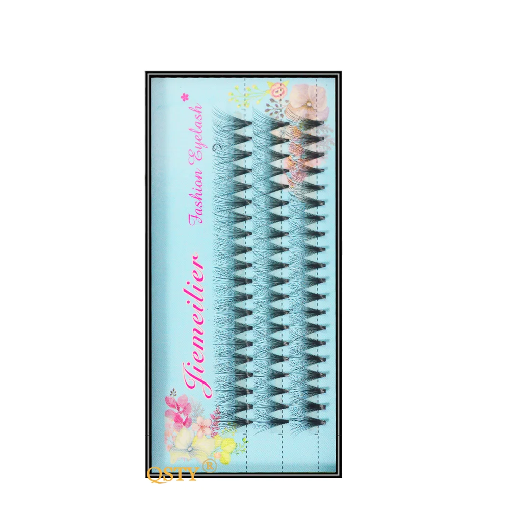 Ресницы Накладные норковые искусственные 60 узлов 20D черные 8/10/12 мм|lashes natural|individual