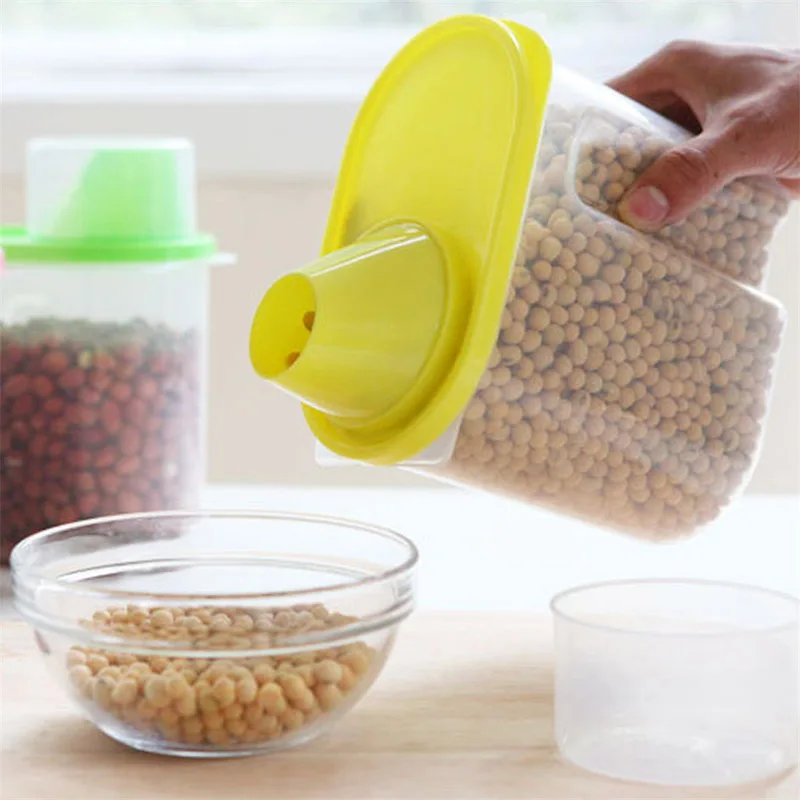 Контейнер для хранения сушеных продуктов крупа мука пищевой диспенсер