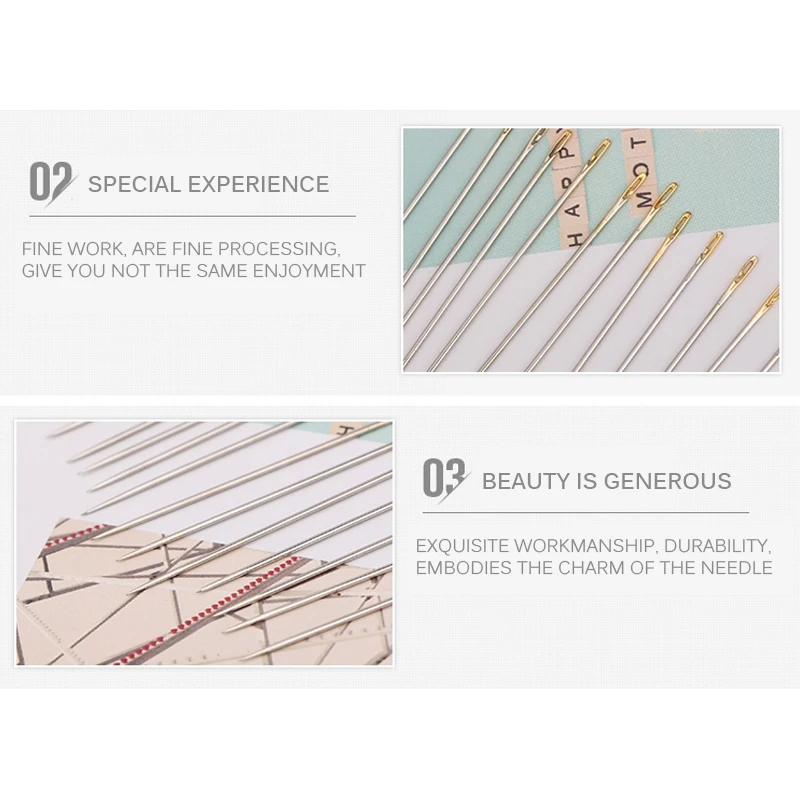 Иглы для дарнинга из нержавеющей стали 12 шт./лот|Швейные иглы| |