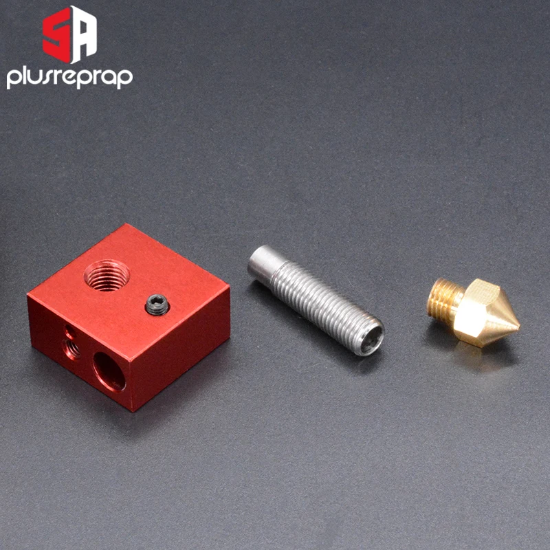 CR-10S Pro латунная насадка горловой нагревательный блок для 3D принтера Hotend 1 75 мм