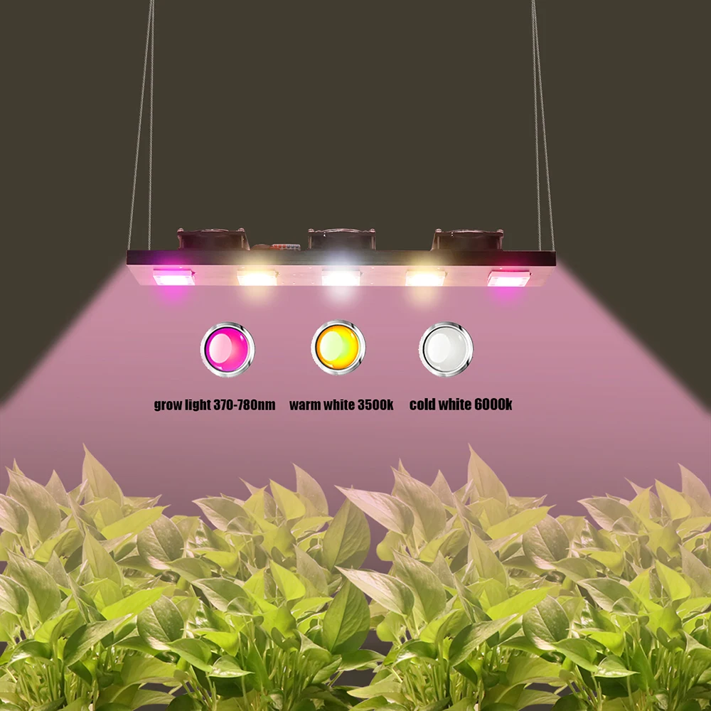 YXO YUXINOU Professional Indoor Hydroponic 600w 900w 1000w LED Grow Light 300W DOCB Led Grow Light Bar