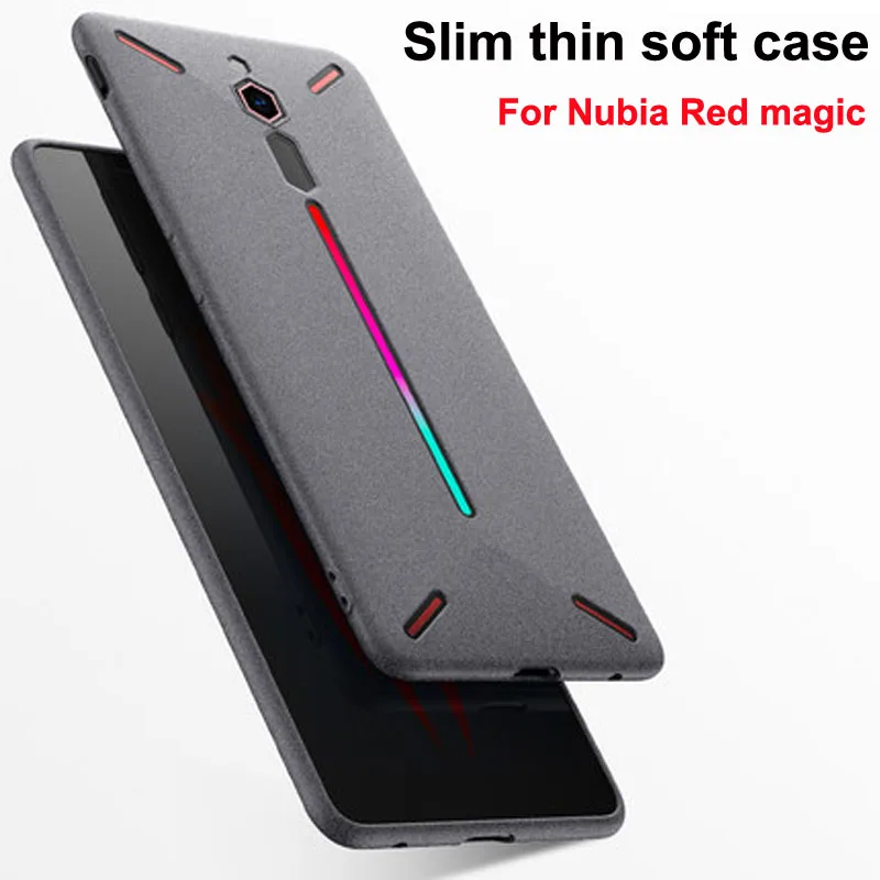 Для zte Nubia Red Magic 1 3 3 s Чехол magic3 Rock sand силиконовый скраб мягкая задняя крышка для red magic 3 s 3 s NX609J NX629J shell