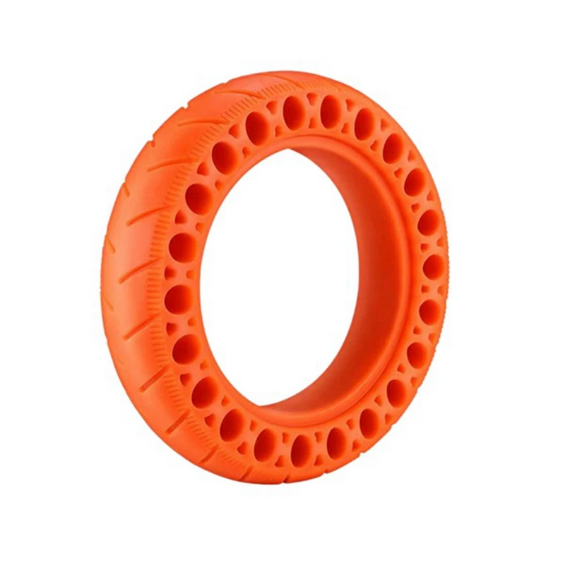 

2Pcs Electric Scooter 9.5 Inch Honeycomb Rubber Solid Tire Tyre Hollow Shock Absorber Tires for Xiaomi M365