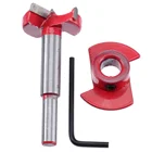 Новое Установочное сверло для петель по дереву 35 мм, Установочное сверло из сплава + шестигранный ключ форстнера, сверлильный станок для петель