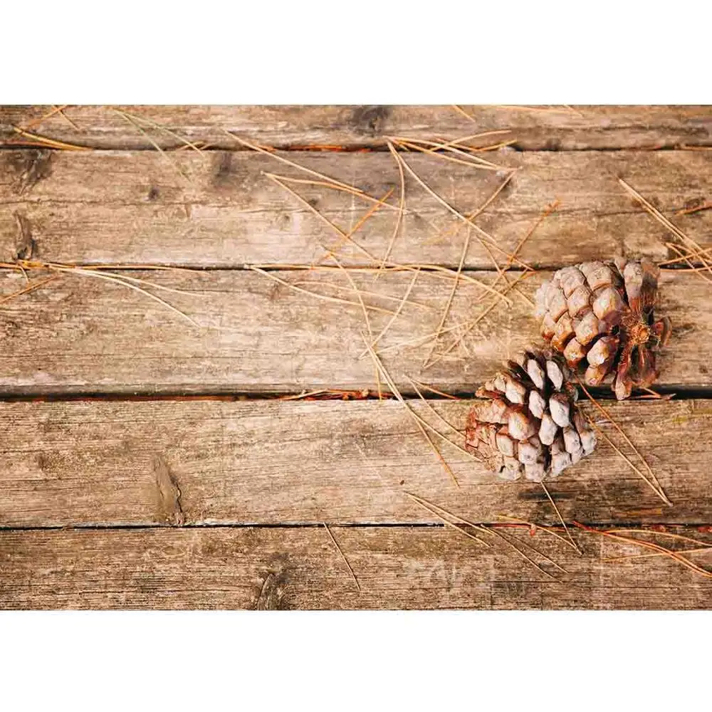 

ZHISUXI Vinyl Custom Photography Backdrops Prop Flower Wood Planks Christmas day theme Photo Studio Background NY-2159